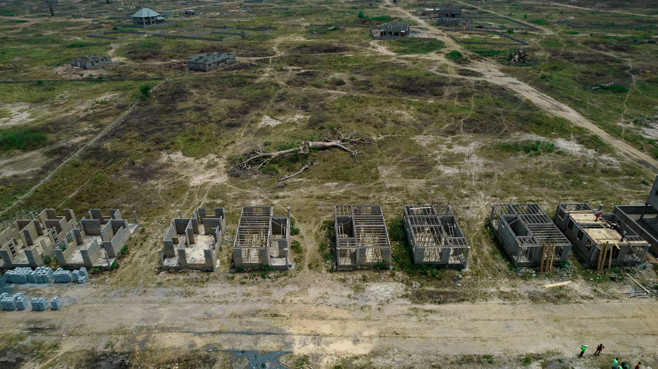 Early Stages of My Time Estates Development at Otsebleku – Accra