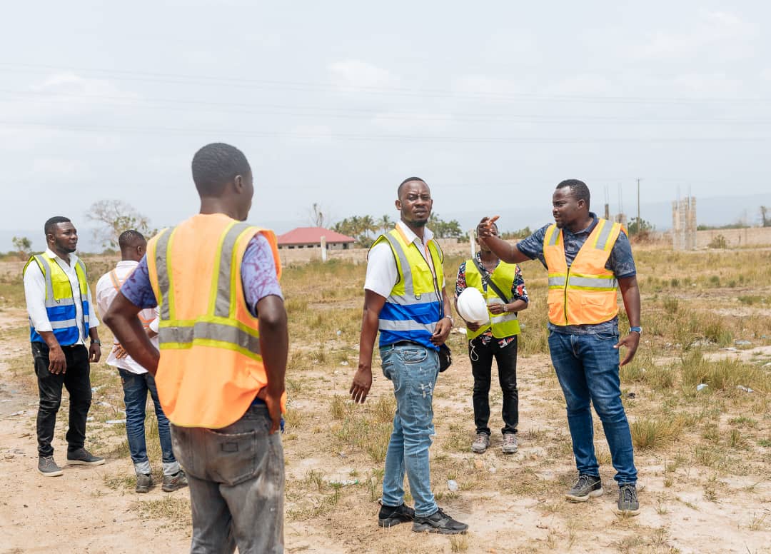 My Time Estates Director Giving Directives – Leadership in Real Estate Development